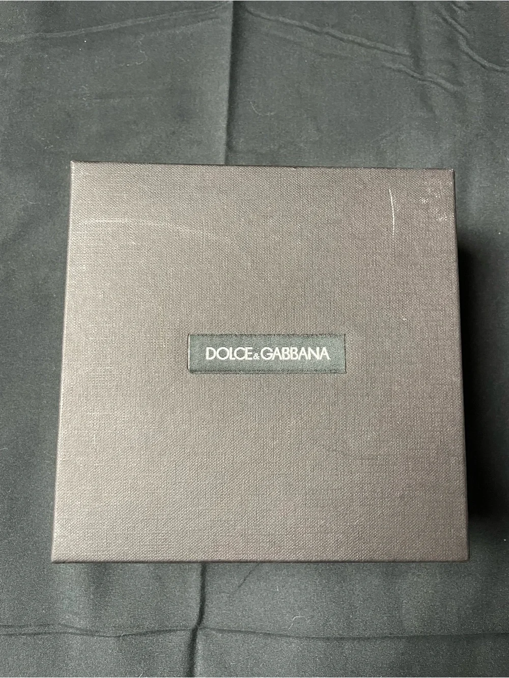 Dolce & Gabbana Empty Gift Box Dark Brown 6.3